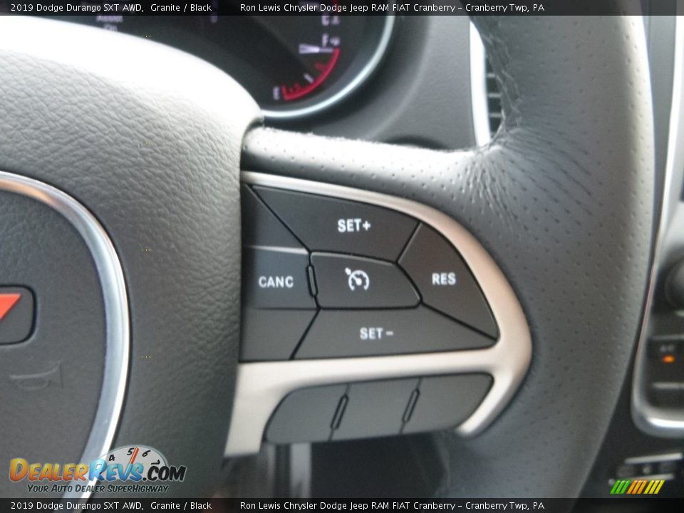 2019 Dodge Durango SXT AWD Granite / Black Photo #19