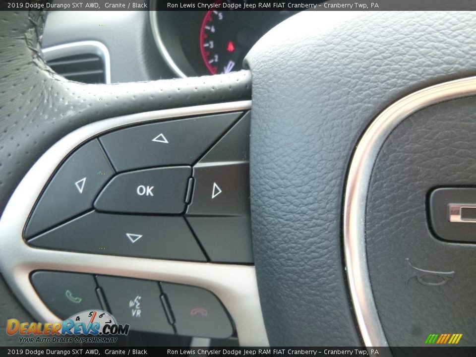 2019 Dodge Durango SXT AWD Granite / Black Photo #20