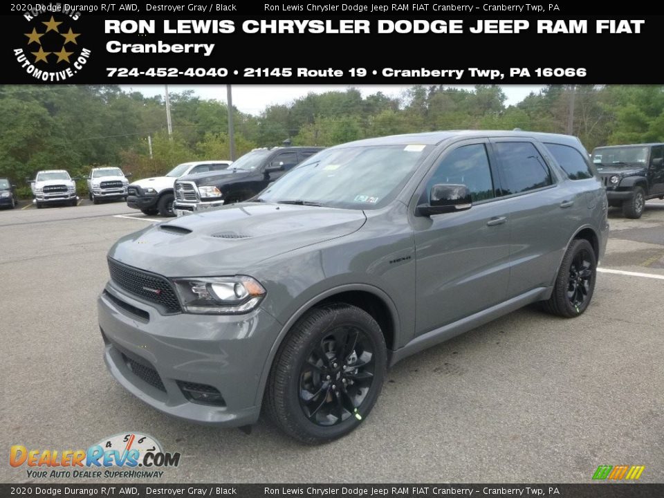 2020 Dodge Durango R/T AWD Destroyer Gray / Black Photo #1