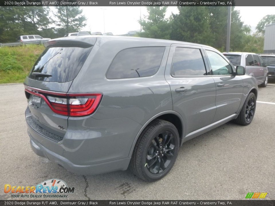 2020 Dodge Durango R/T AWD Destroyer Gray / Black Photo #6