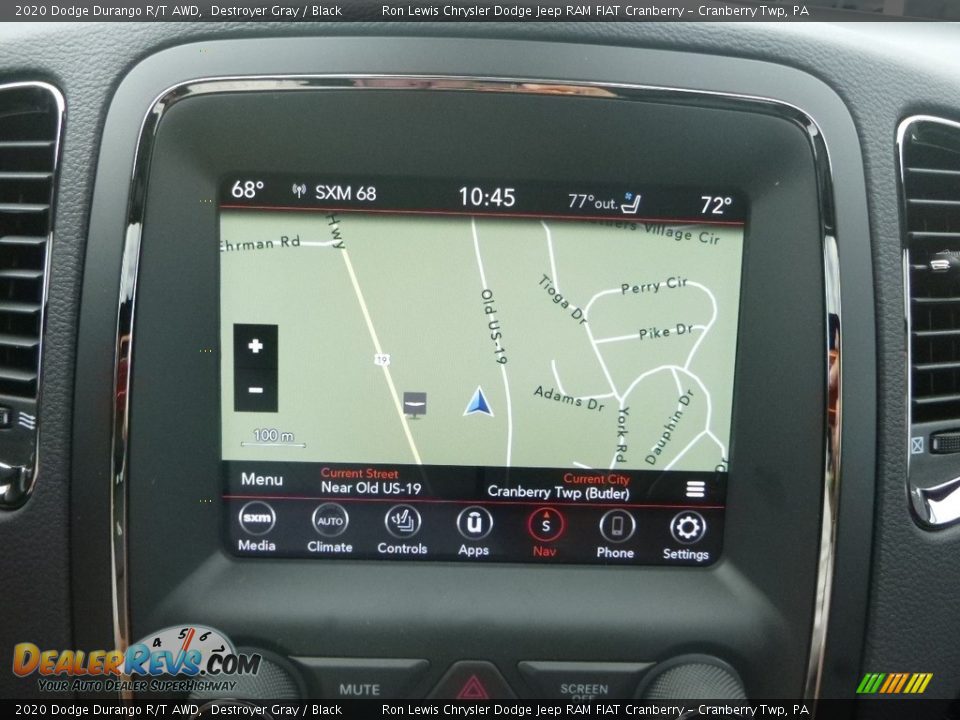 Navigation of 2020 Dodge Durango R/T AWD Photo #19
