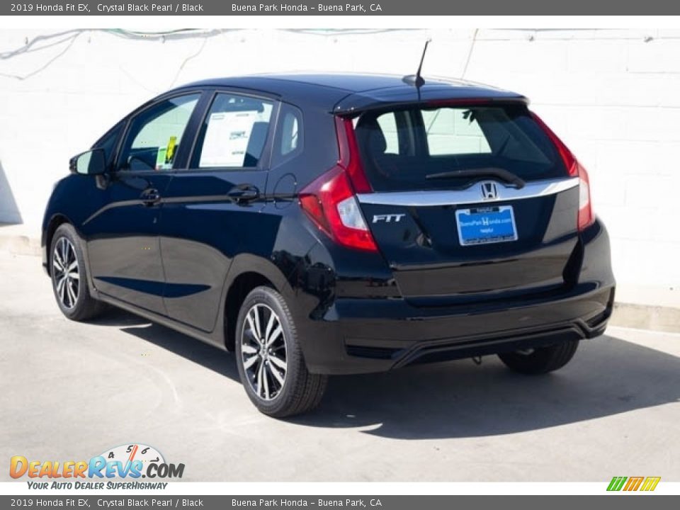 2019 Honda Fit EX Crystal Black Pearl / Black Photo #2