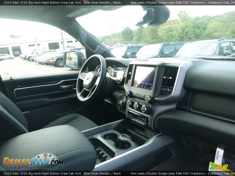 2020 Ram 1500 Big Horn Night Edition Crew Cab 4x4 Billet Silver Metallic / Black Photo #11