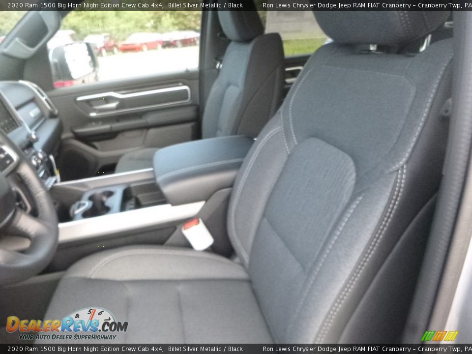 2020 Ram 1500 Big Horn Night Edition Crew Cab 4x4 Billet Silver Metallic / Black Photo #13