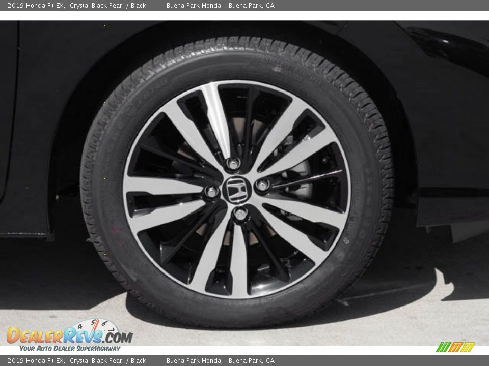 2019 Honda Fit EX Crystal Black Pearl / Black Photo #10