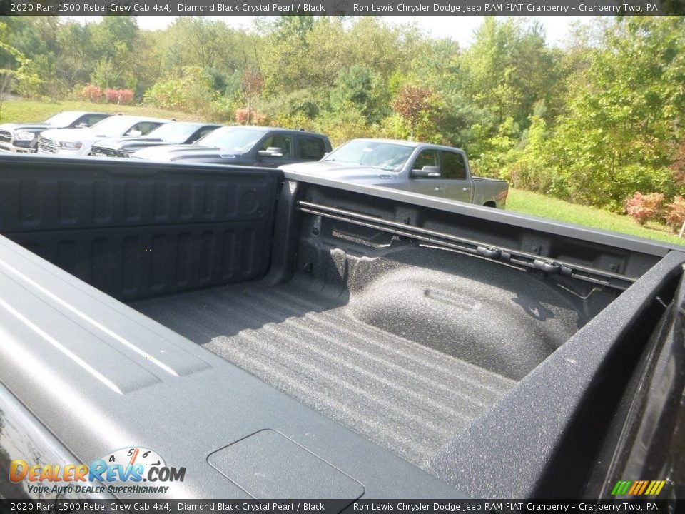 2020 Ram 1500 Rebel Crew Cab 4x4 Diamond Black Crystal Pearl / Black Photo #13