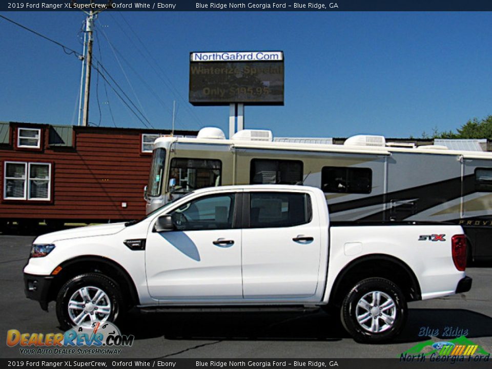 2019 Ford Ranger XL SuperCrew Oxford White / Ebony Photo #2