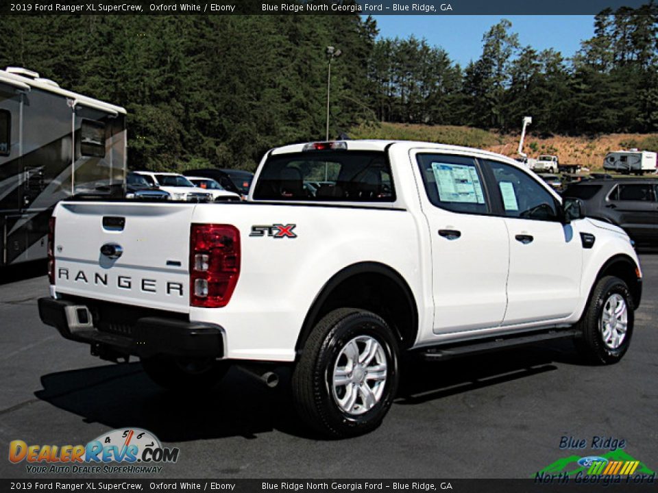 2019 Ford Ranger XL SuperCrew Oxford White / Ebony Photo #5