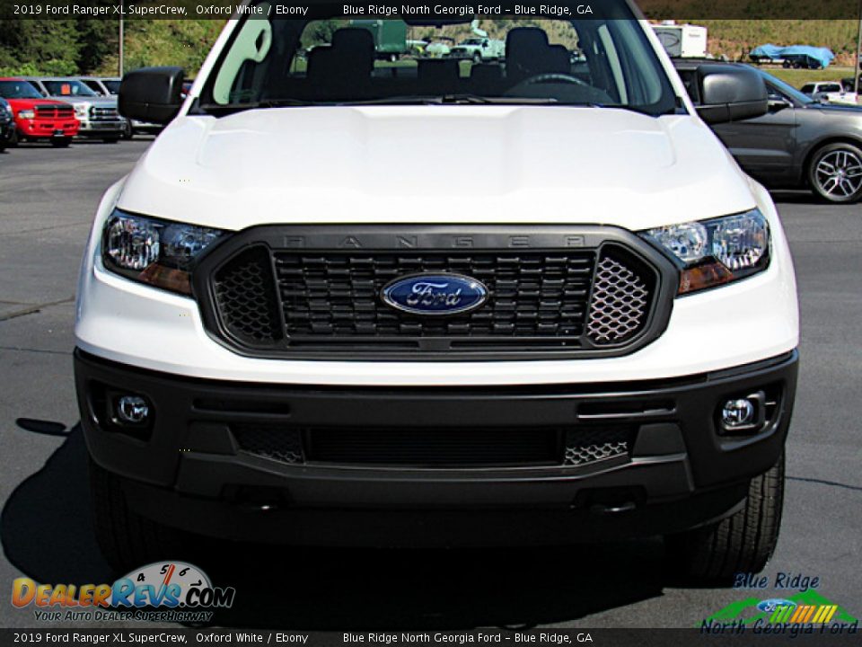 2019 Ford Ranger XL SuperCrew Oxford White / Ebony Photo #8