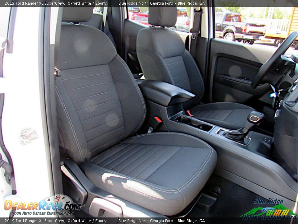2019 Ford Ranger XL SuperCrew Oxford White / Ebony Photo #10