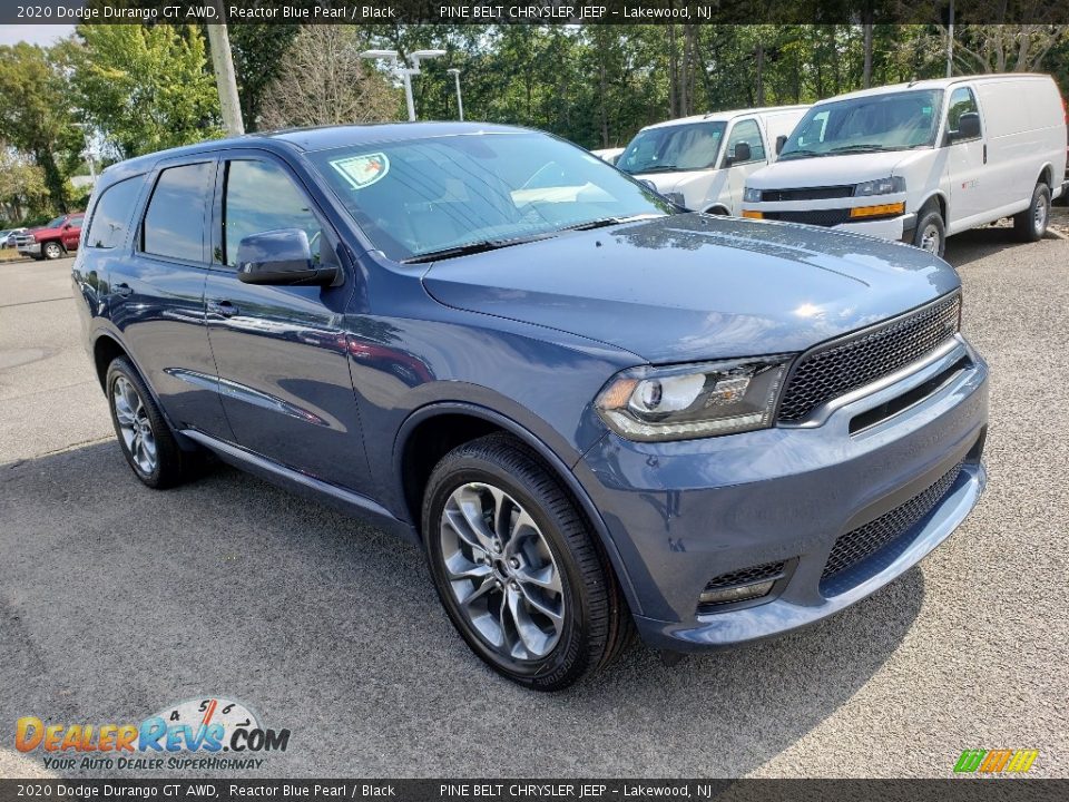 2020 Dodge Durango GT AWD Reactor Blue Pearl / Black Photo #1