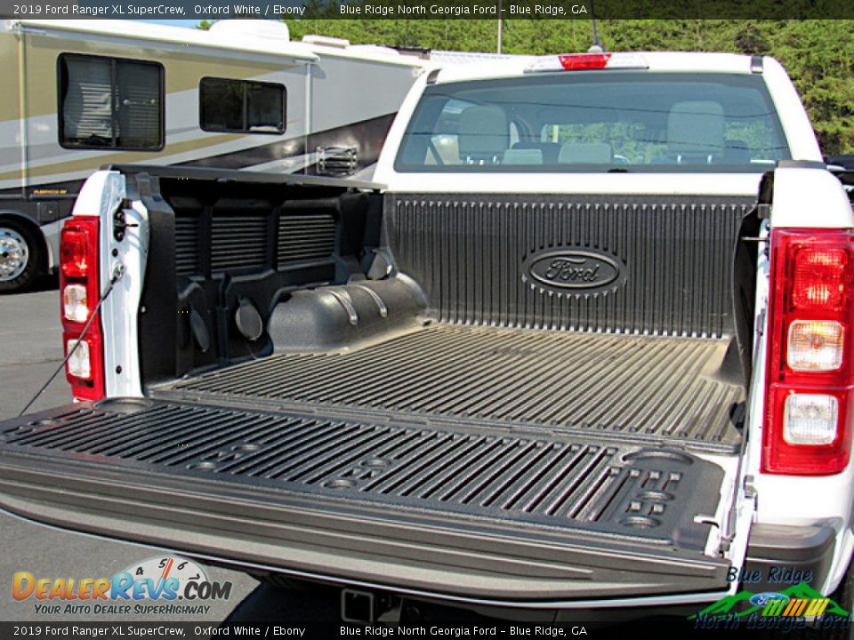 2019 Ford Ranger XL SuperCrew Oxford White / Ebony Photo #12