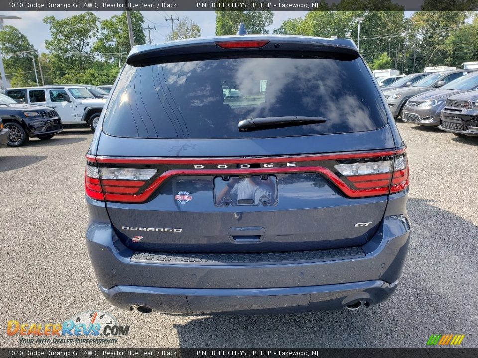 2020 Dodge Durango GT AWD Reactor Blue Pearl / Black Photo #5