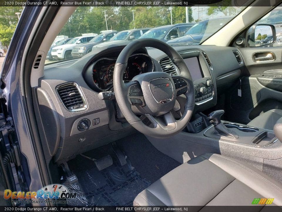 2020 Dodge Durango GT AWD Reactor Blue Pearl / Black Photo #7
