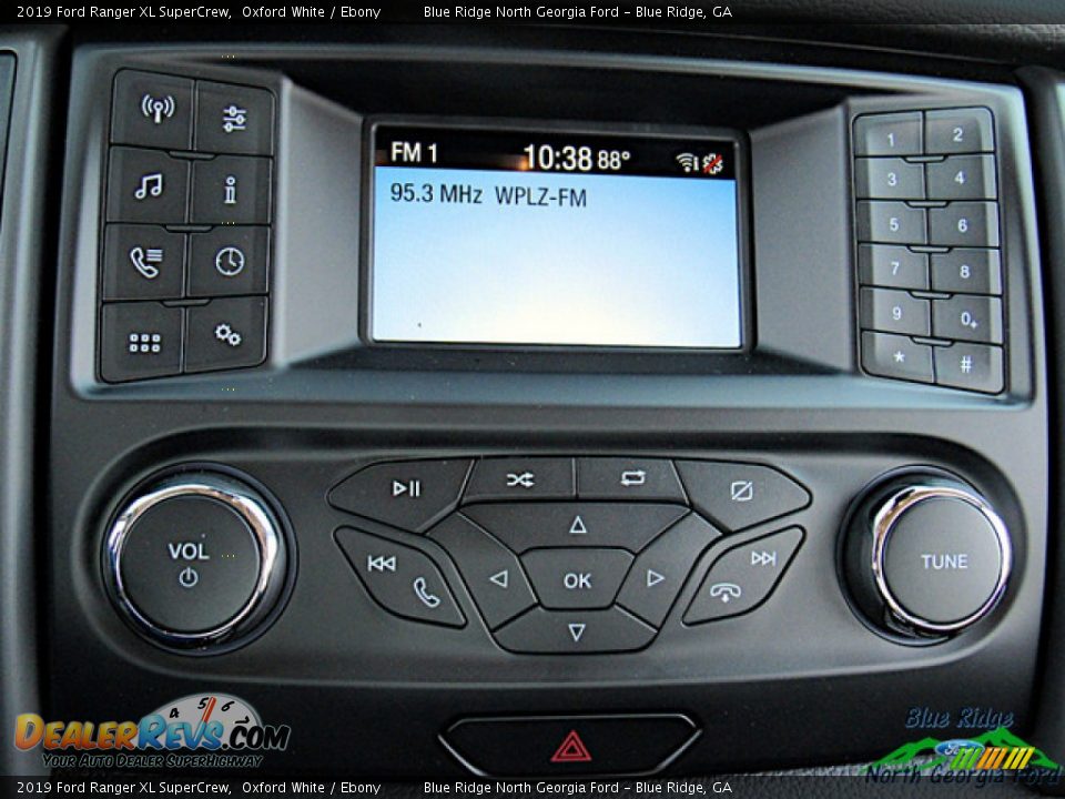 2019 Ford Ranger XL SuperCrew Oxford White / Ebony Photo #18