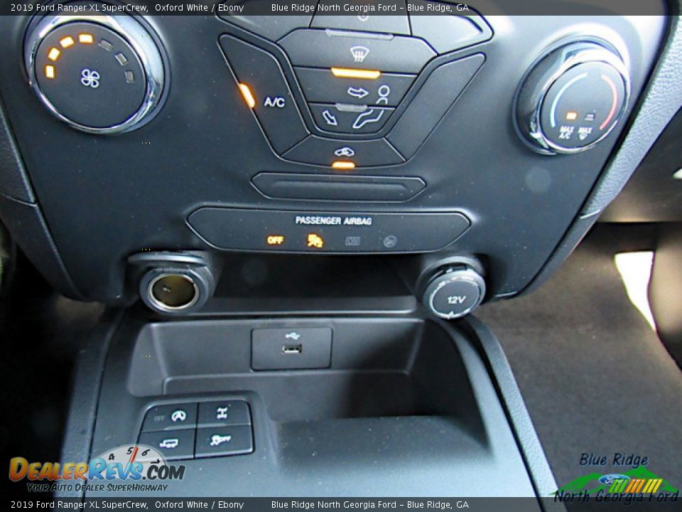 2019 Ford Ranger XL SuperCrew Oxford White / Ebony Photo #20