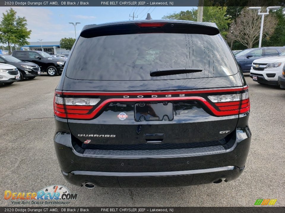 2020 Dodge Durango GT AWD DB Black / Black Photo #5