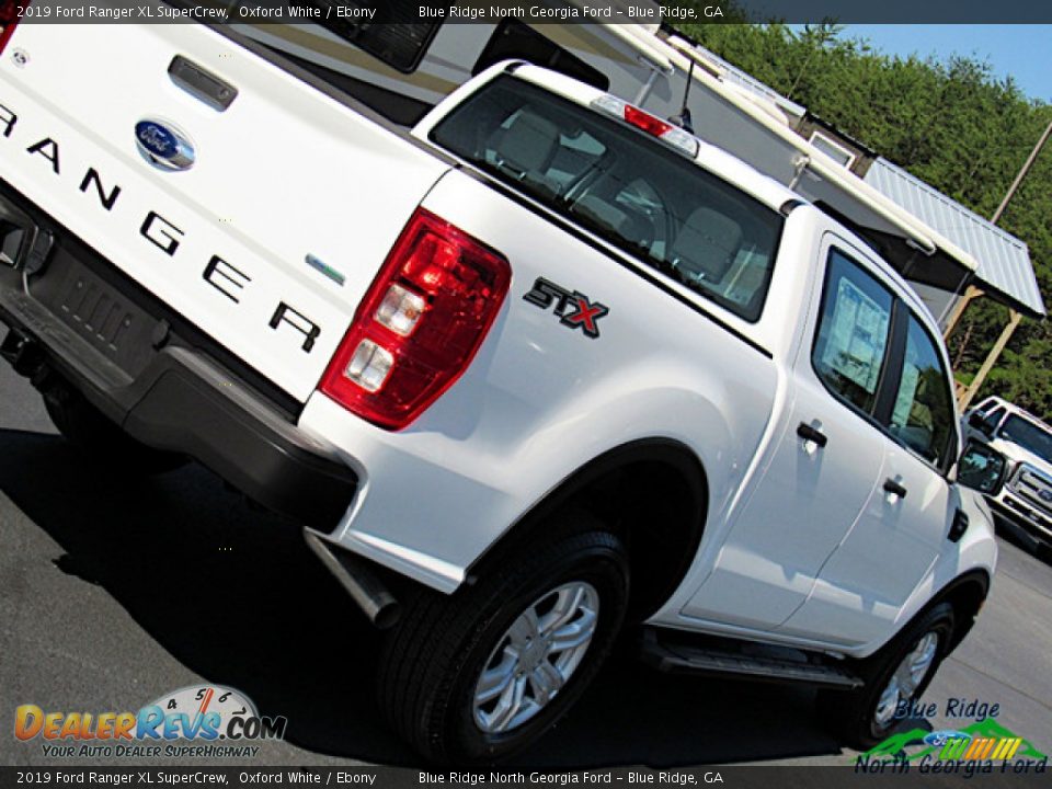 2019 Ford Ranger XL SuperCrew Oxford White / Ebony Photo #26
