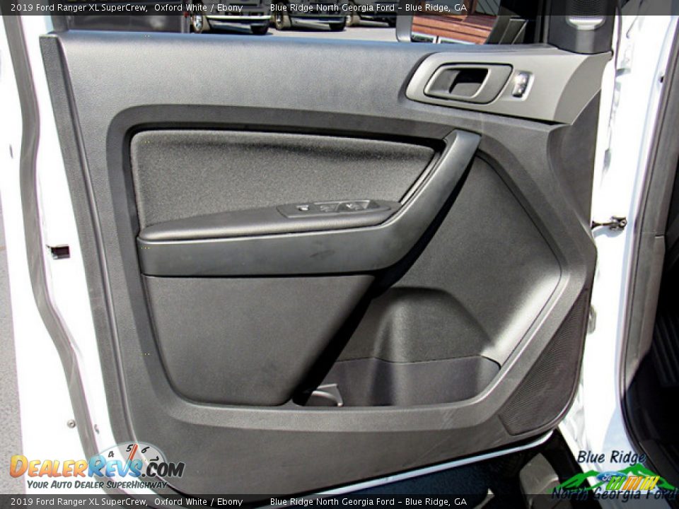2019 Ford Ranger XL SuperCrew Oxford White / Ebony Photo #28
