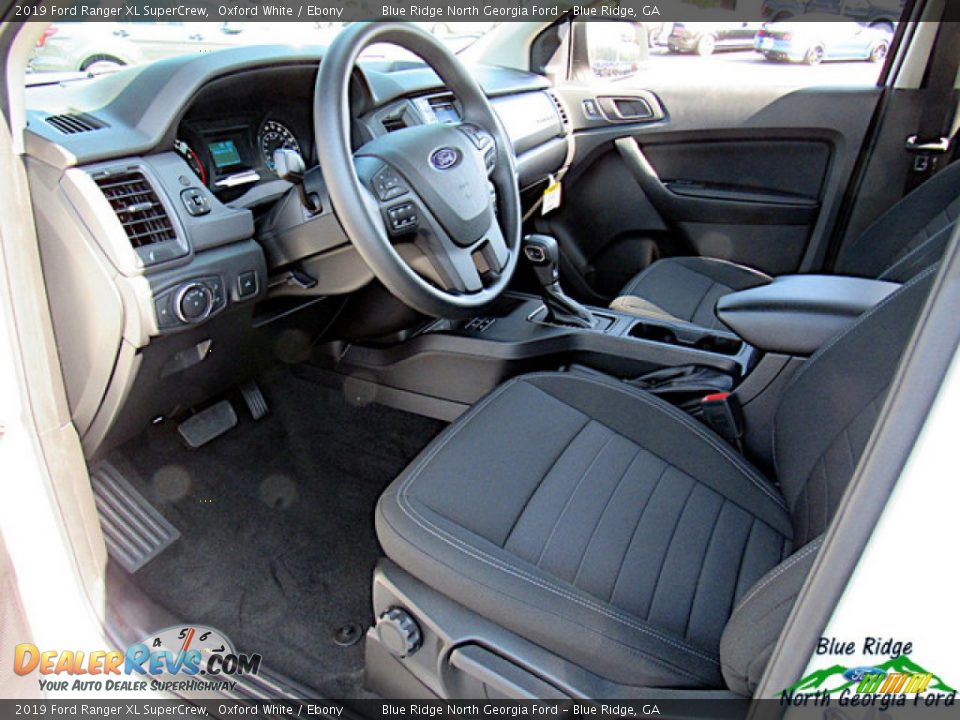 2019 Ford Ranger XL SuperCrew Oxford White / Ebony Photo #29