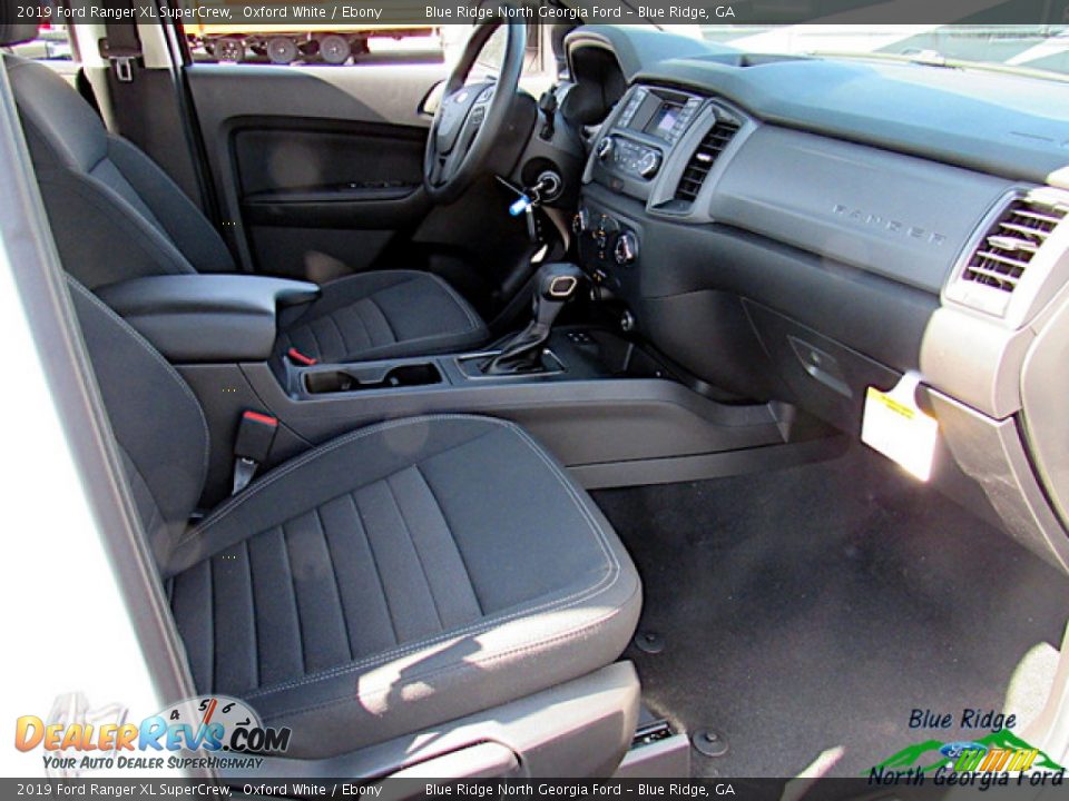 2019 Ford Ranger XL SuperCrew Oxford White / Ebony Photo #30