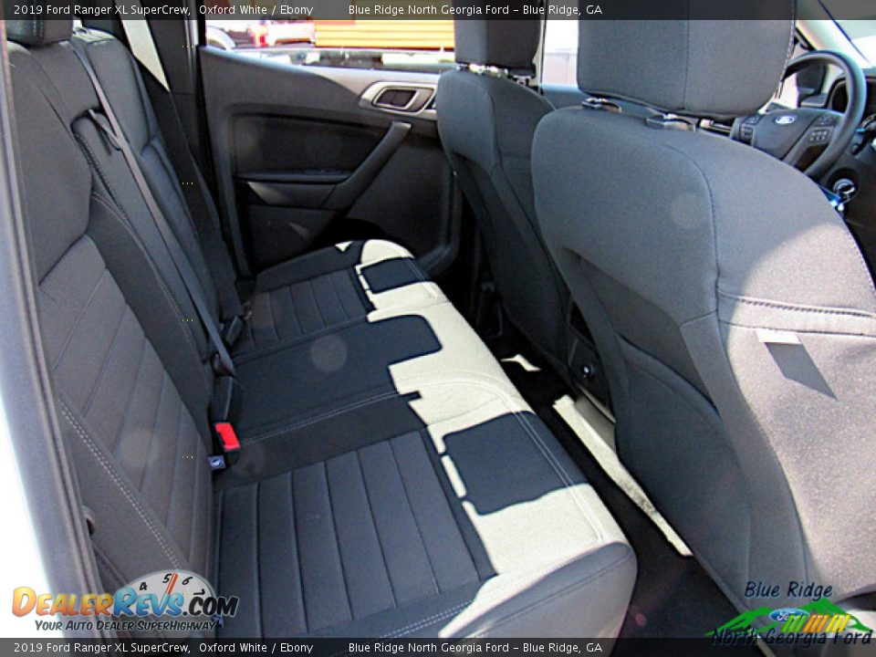 2019 Ford Ranger XL SuperCrew Oxford White / Ebony Photo #31