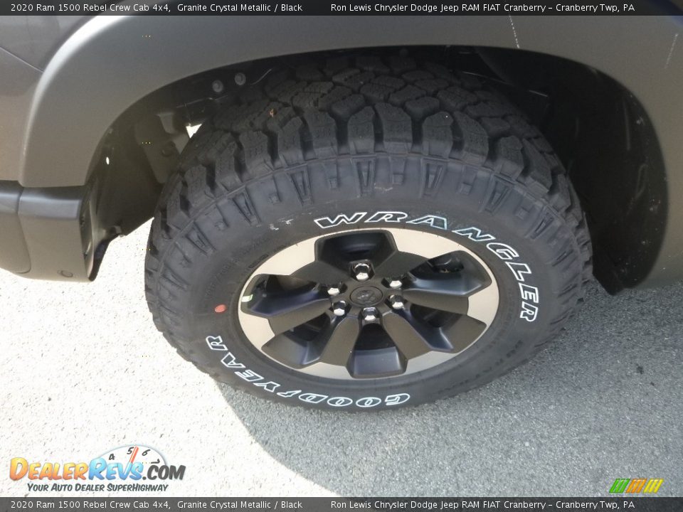 2020 Ram 1500 Rebel Crew Cab 4x4 Granite Crystal Metallic / Black Photo #2