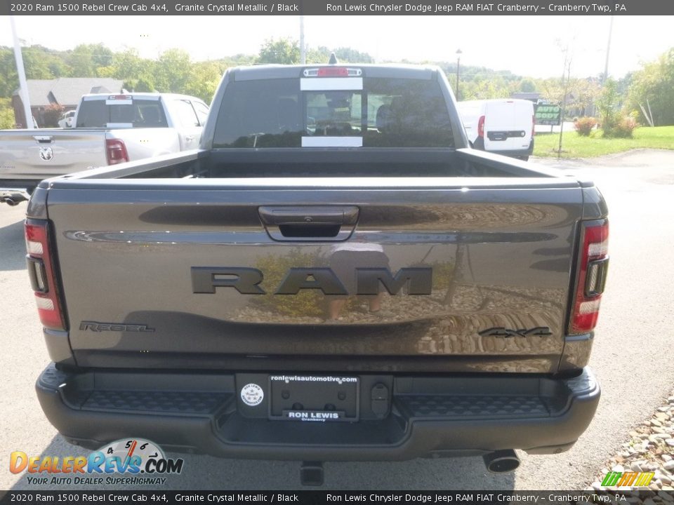 2020 Ram 1500 Rebel Crew Cab 4x4 Granite Crystal Metallic / Black Photo #5