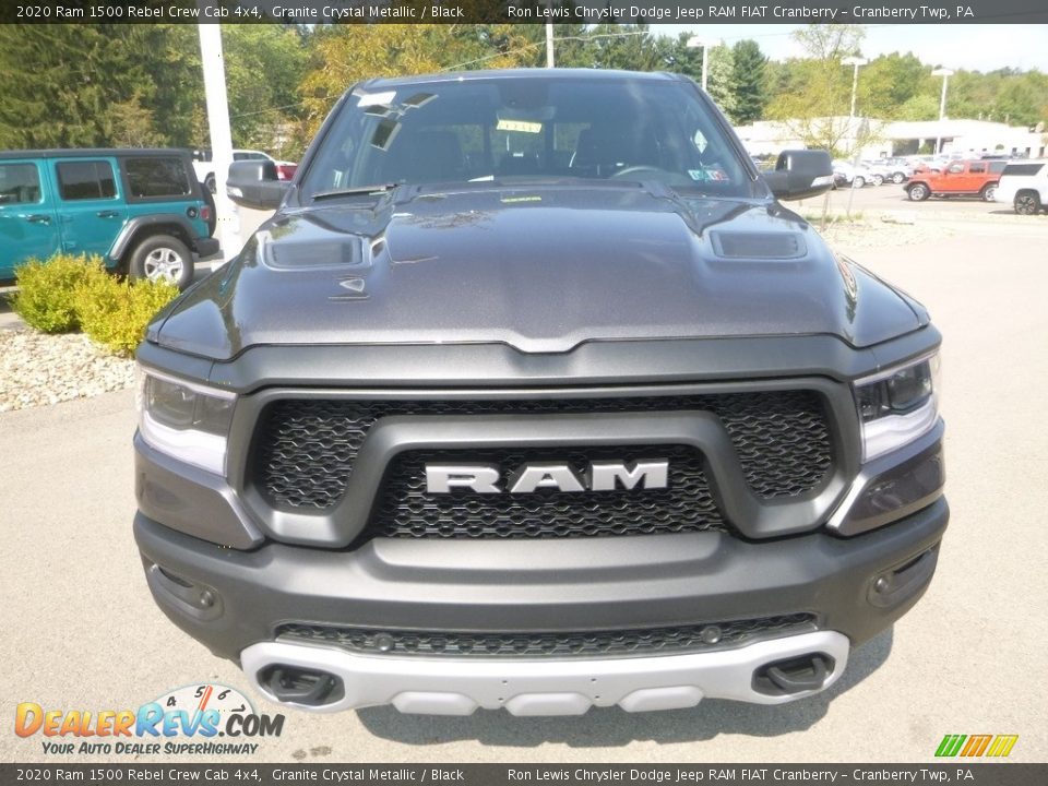 2020 Ram 1500 Rebel Crew Cab 4x4 Granite Crystal Metallic / Black Photo #9