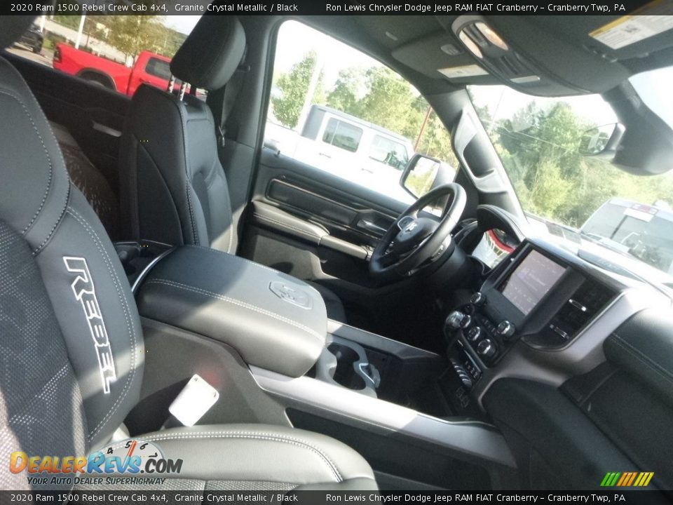 2020 Ram 1500 Rebel Crew Cab 4x4 Granite Crystal Metallic / Black Photo #10