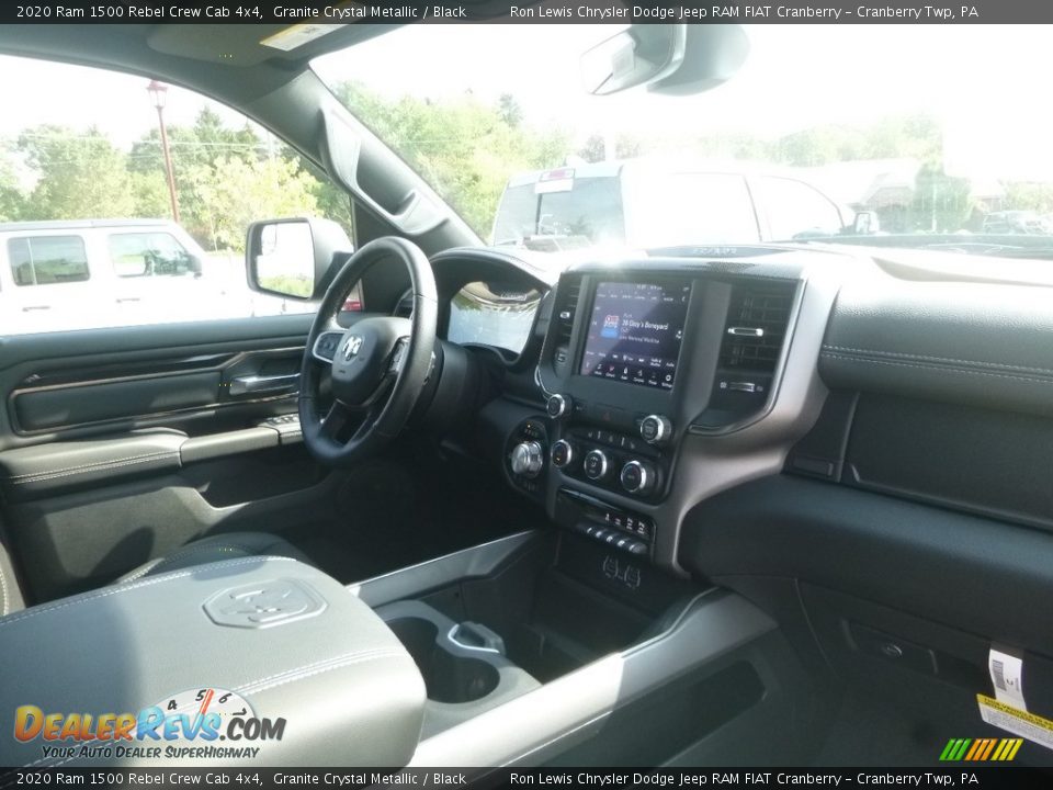 2020 Ram 1500 Rebel Crew Cab 4x4 Granite Crystal Metallic / Black Photo #11