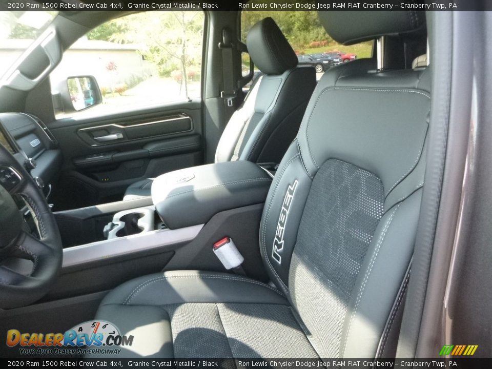 2020 Ram 1500 Rebel Crew Cab 4x4 Granite Crystal Metallic / Black Photo #12