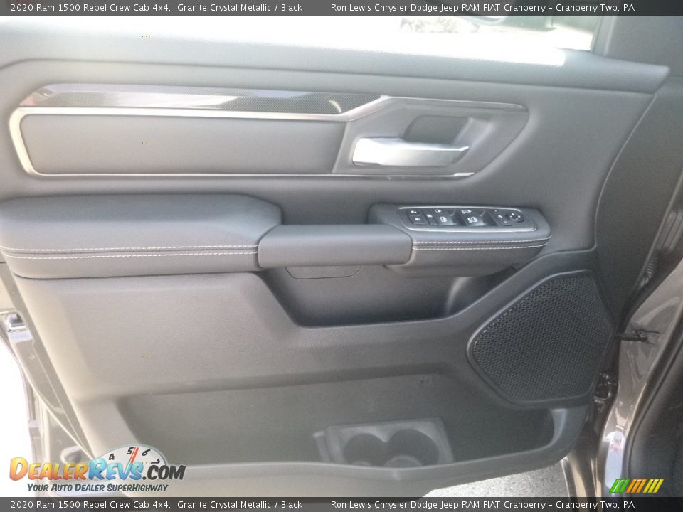 2020 Ram 1500 Rebel Crew Cab 4x4 Granite Crystal Metallic / Black Photo #13