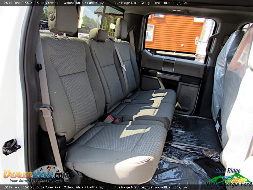 2019 Ford F150 XLT SuperCrew 4x4 Oxford White / Earth Gray Photo #12