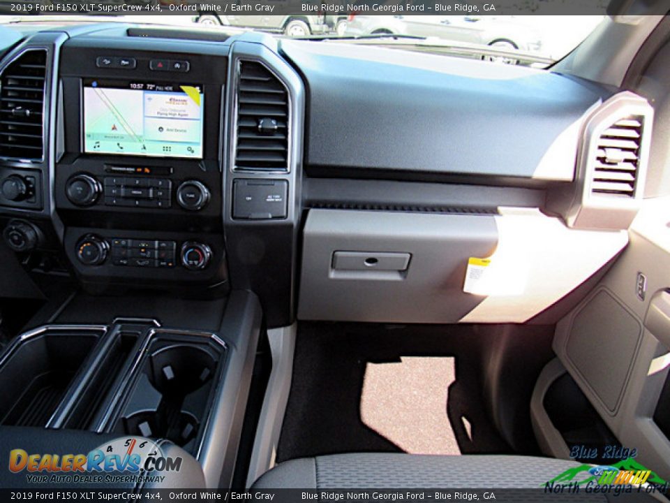 2019 Ford F150 XLT SuperCrew 4x4 Oxford White / Earth Gray Photo #14