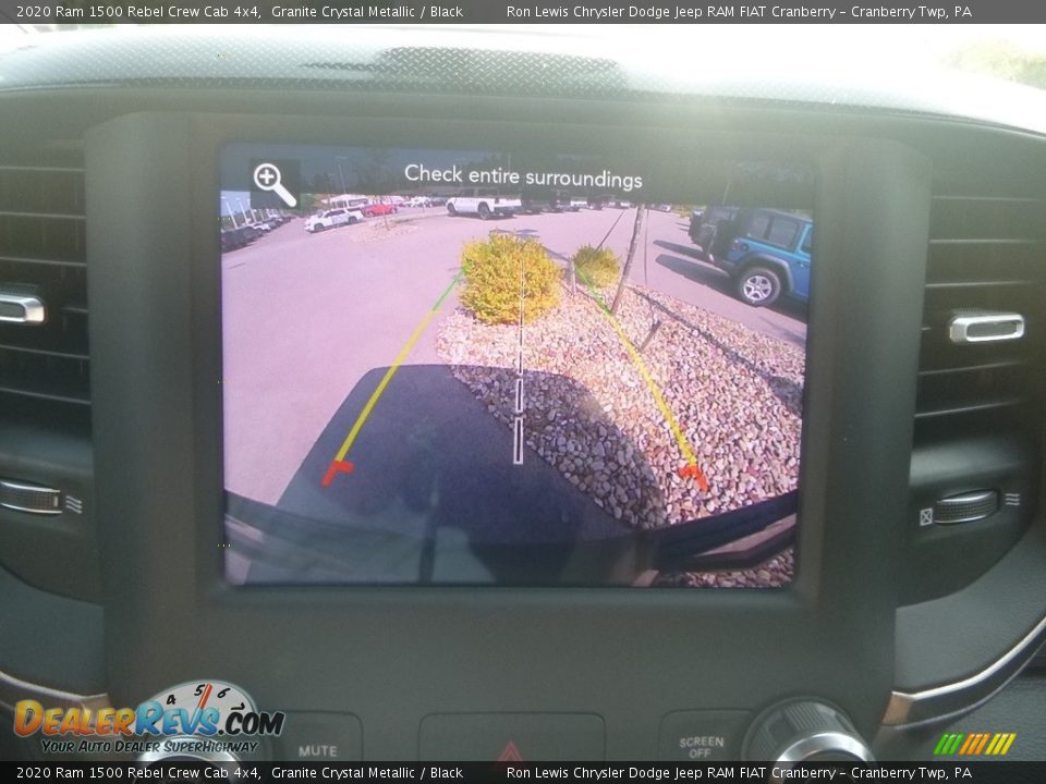 2020 Ram 1500 Rebel Crew Cab 4x4 Granite Crystal Metallic / Black Photo #16