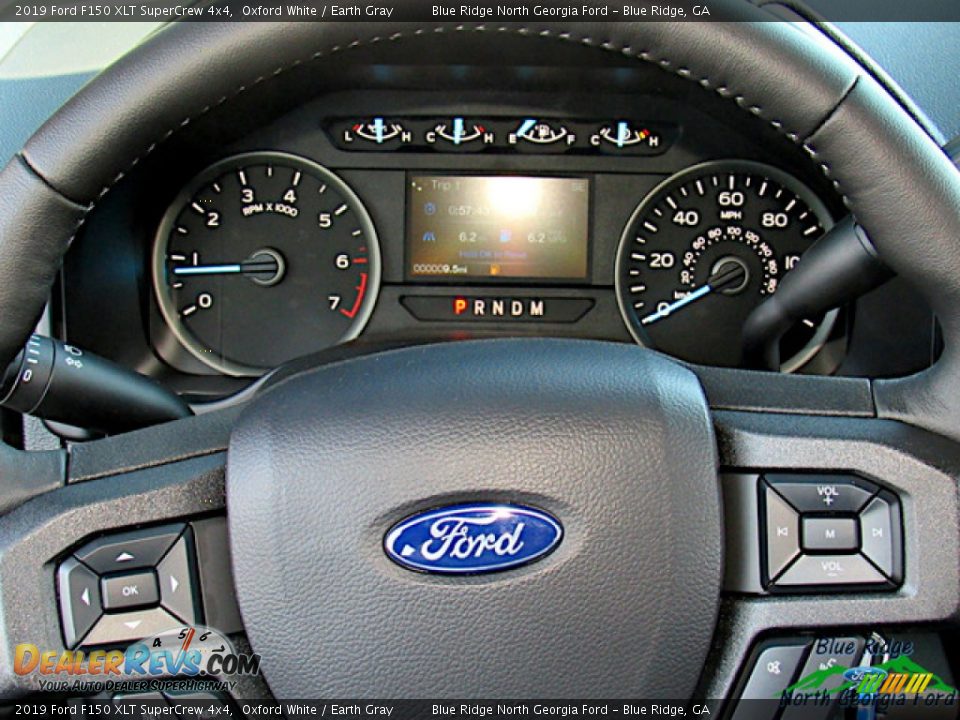 2019 Ford F150 XLT SuperCrew 4x4 Oxford White / Earth Gray Photo #15