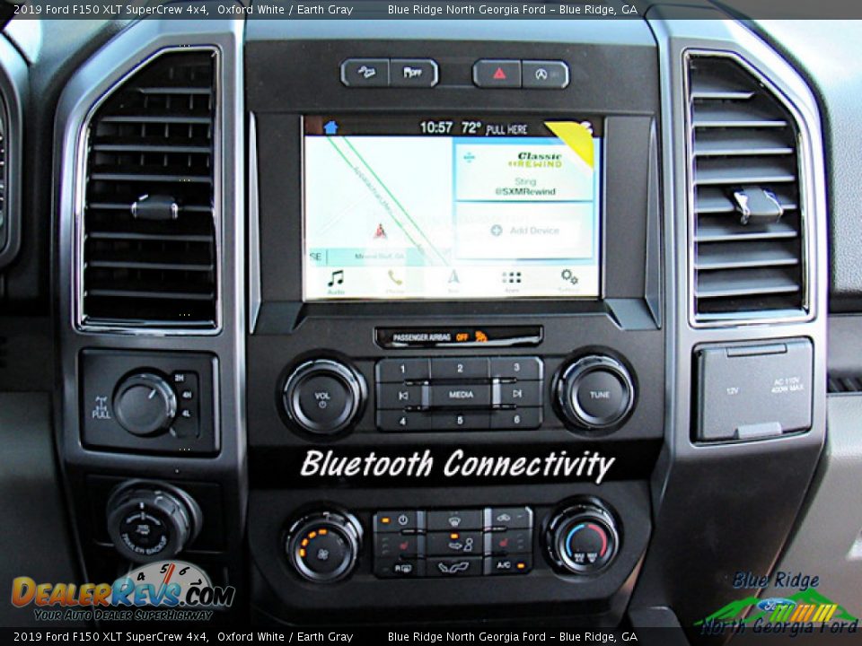 2019 Ford F150 XLT SuperCrew 4x4 Oxford White / Earth Gray Photo #16