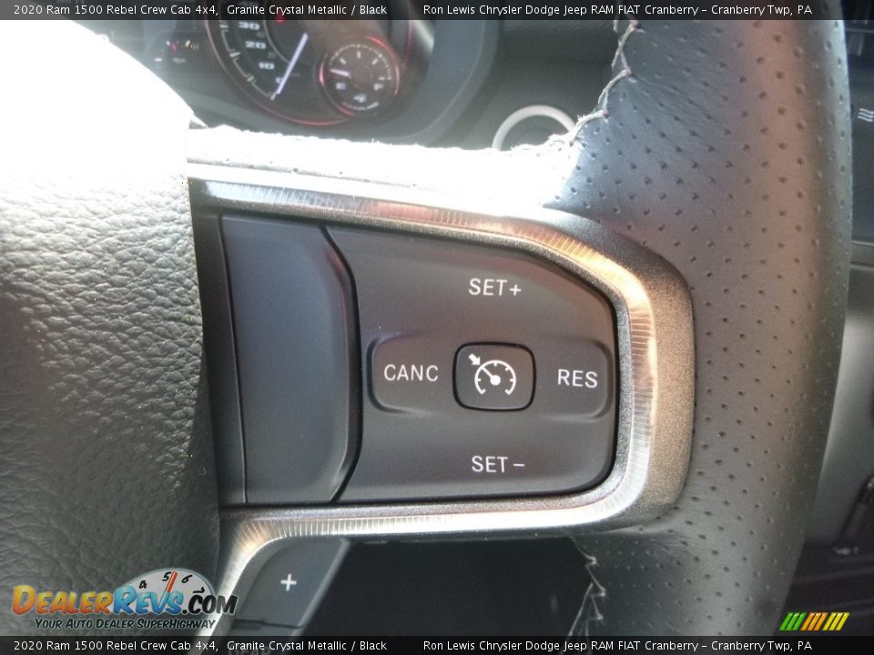 2020 Ram 1500 Rebel Crew Cab 4x4 Granite Crystal Metallic / Black Photo #17