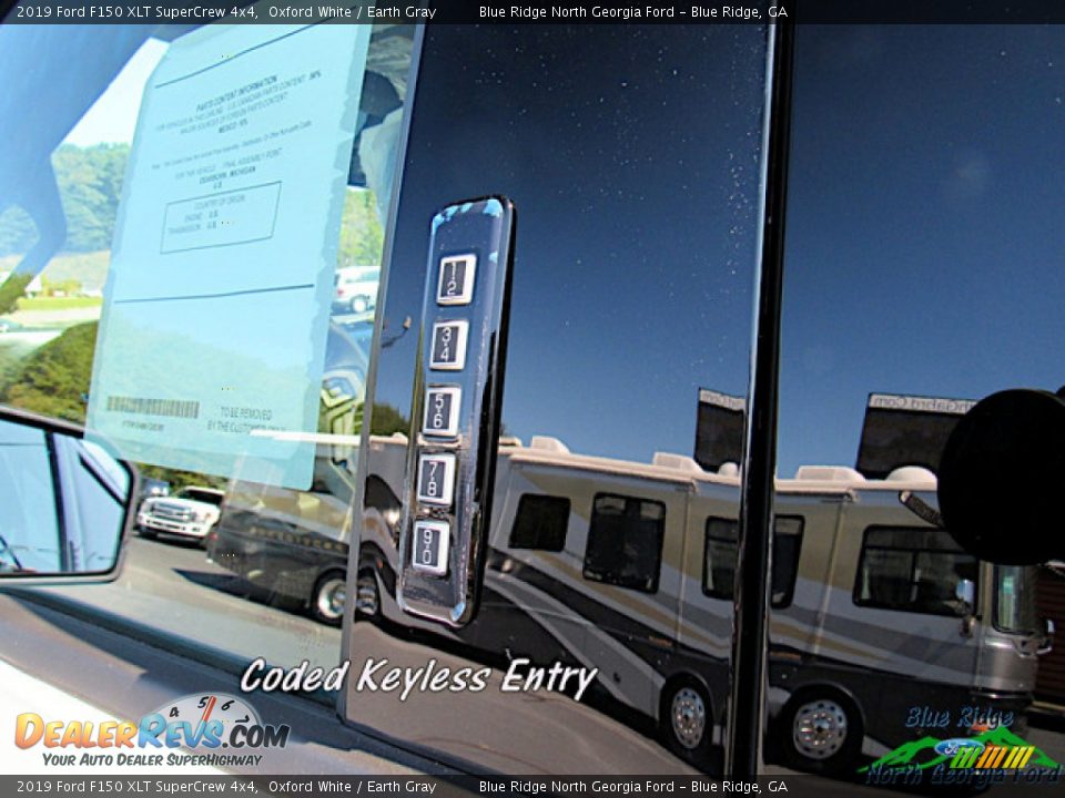 2019 Ford F150 XLT SuperCrew 4x4 Oxford White / Earth Gray Photo #25