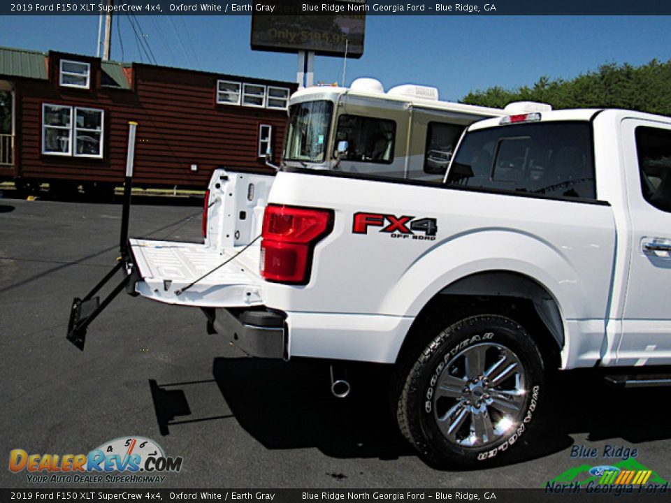 2019 Ford F150 XLT SuperCrew 4x4 Oxford White / Earth Gray Photo #27
