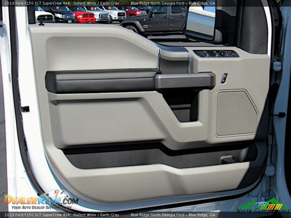 2019 Ford F150 XLT SuperCrew 4x4 Oxford White / Earth Gray Photo #29
