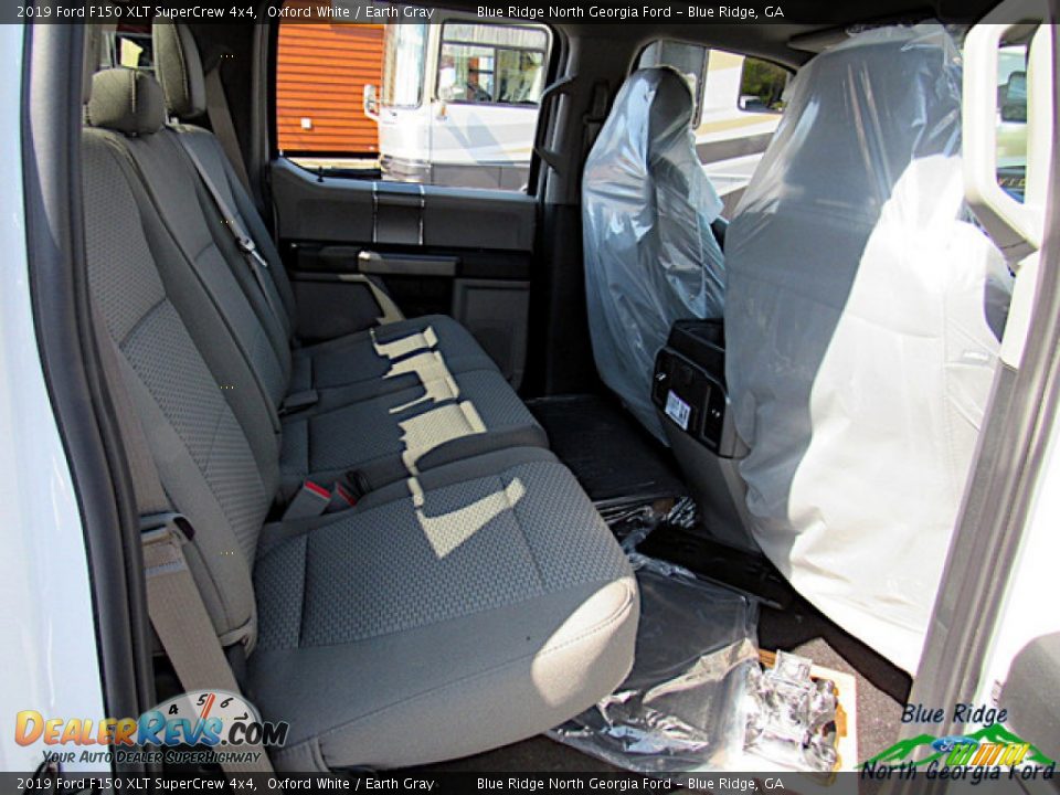 2019 Ford F150 XLT SuperCrew 4x4 Oxford White / Earth Gray Photo #32