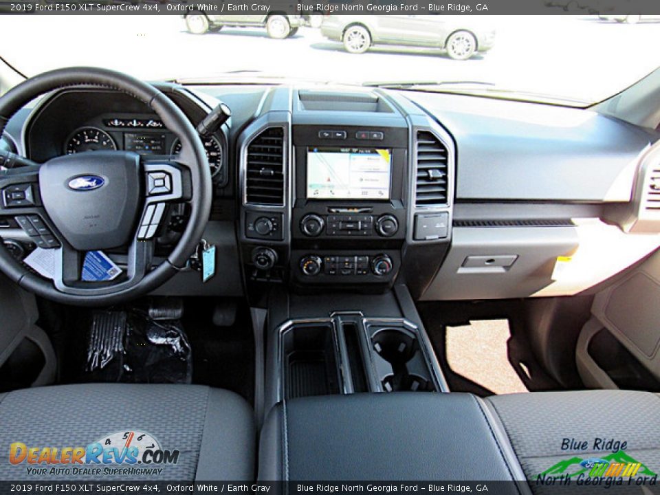 2019 Ford F150 XLT SuperCrew 4x4 Oxford White / Earth Gray Photo #33