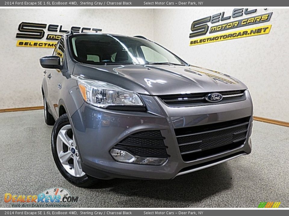 2014 Ford Escape SE 1.6L EcoBoost 4WD Sterling Gray / Charcoal Black Photo #8