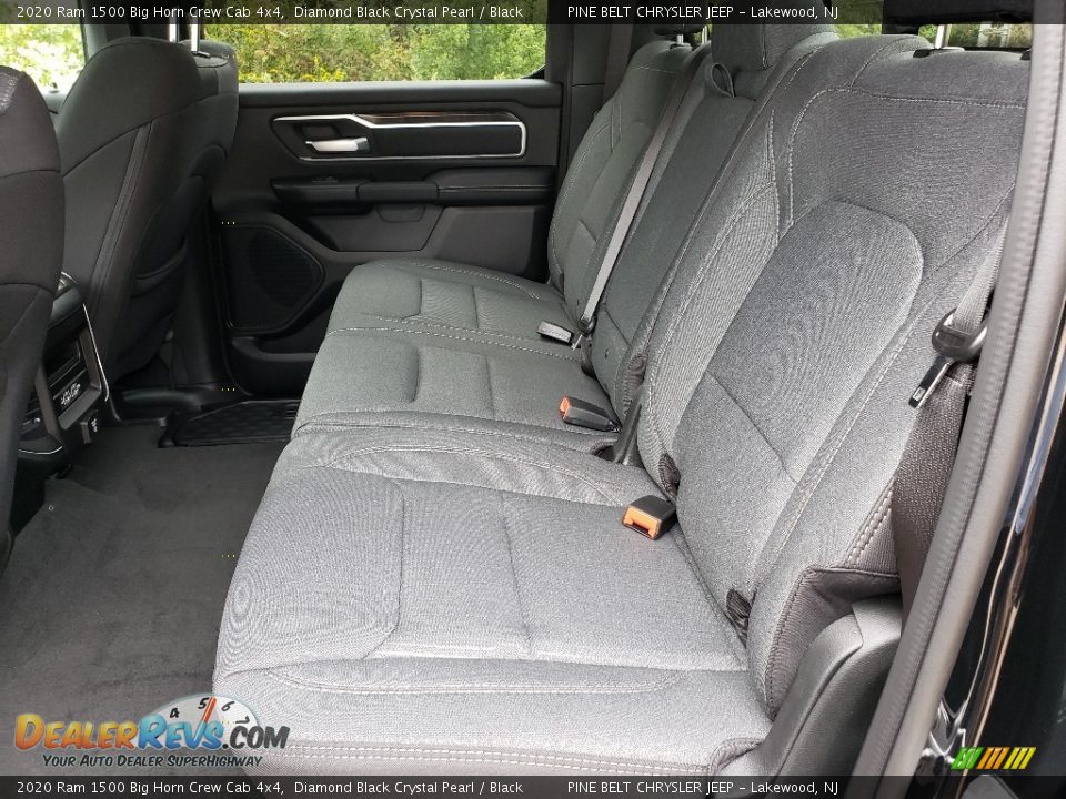 2020 Ram 1500 Big Horn Crew Cab 4x4 Diamond Black Crystal Pearl / Black Photo #6