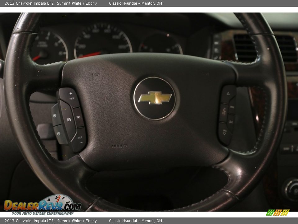 2013 Chevrolet Impala LTZ Summit White / Ebony Photo #6