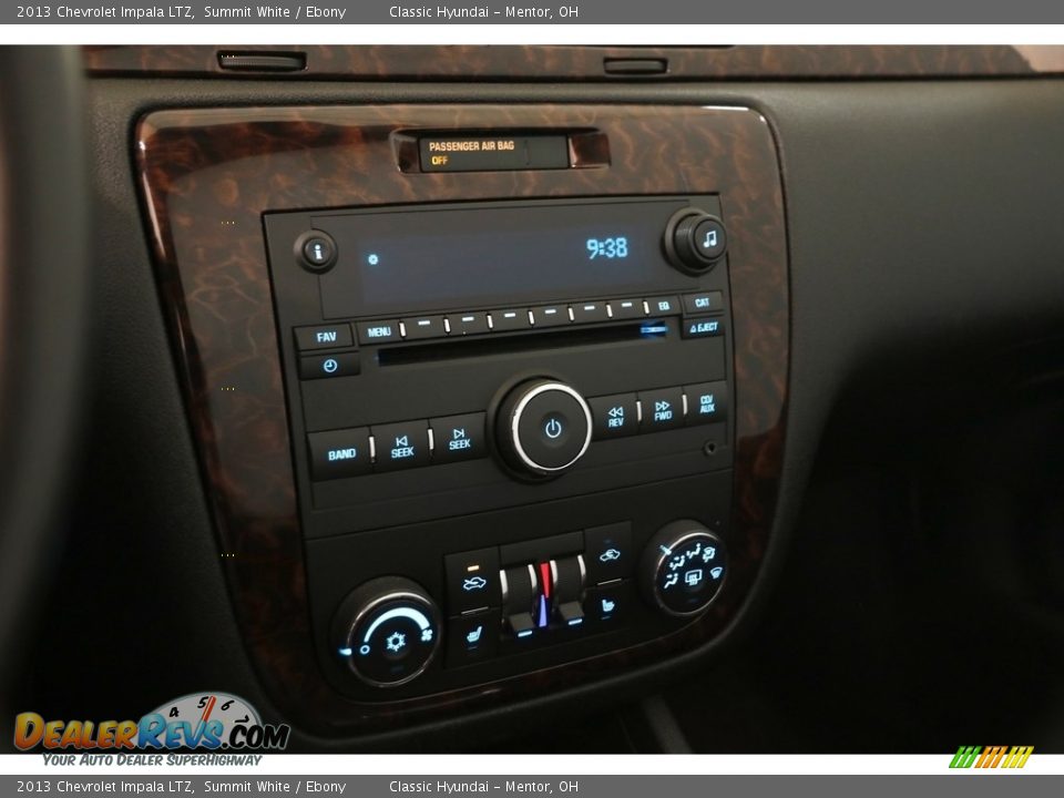 2013 Chevrolet Impala LTZ Summit White / Ebony Photo #10