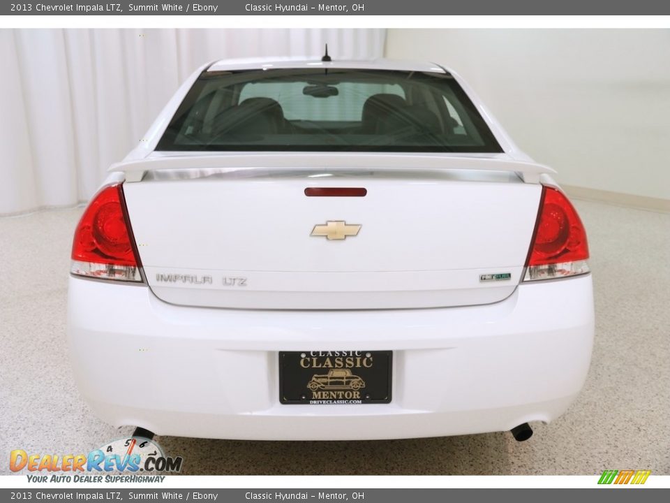 2013 Chevrolet Impala LTZ Summit White / Ebony Photo #15