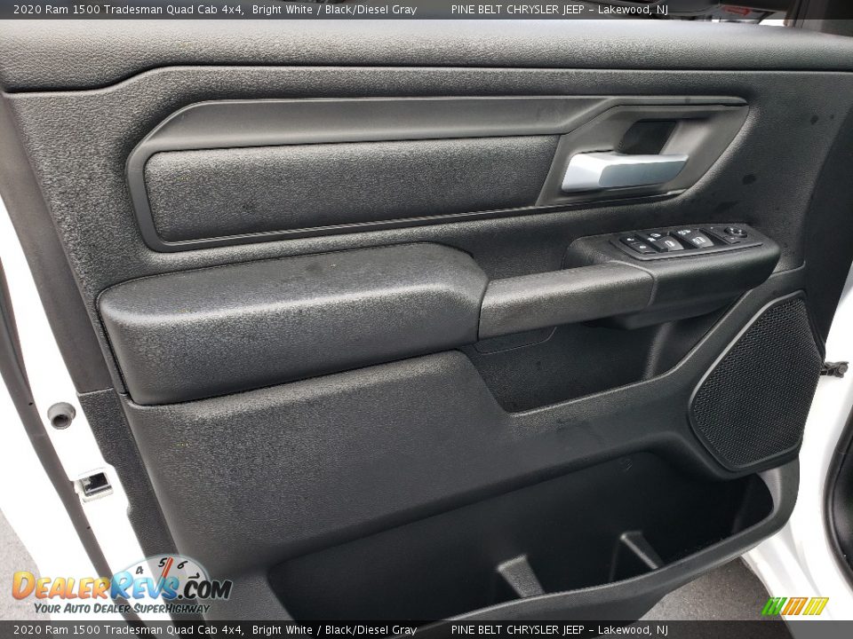 Door Panel of 2020 Ram 1500 Tradesman Quad Cab 4x4 Photo #8